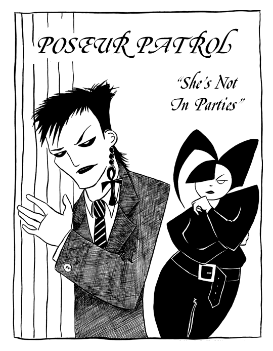 poseur patrol goth comics comic gothic dark darkwave post punk gothgoth gothcomics gothcomic gothiccomics gothiccomic